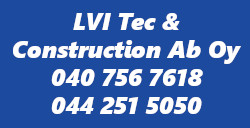 LVI Tec & Construction Ab Oy logo